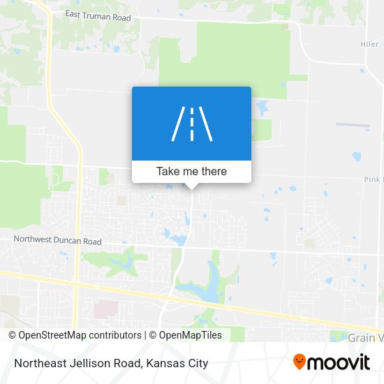 Mapa de Northeast Jellison Road