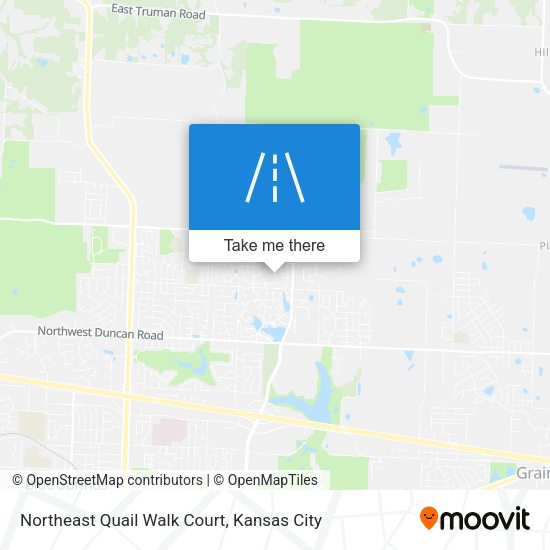 Mapa de Northeast Quail Walk Court