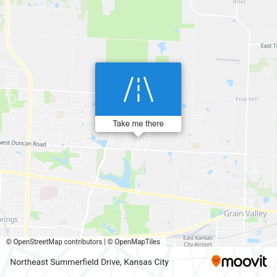 Mapa de Northeast Summerfield Drive