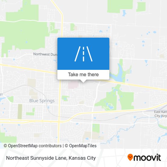 Mapa de Northeast Sunnyside Lane