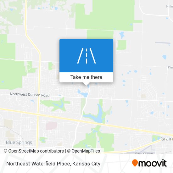 Mapa de Northeast Waterfield Place
