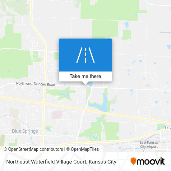 Mapa de Northeast Waterfield Village Court