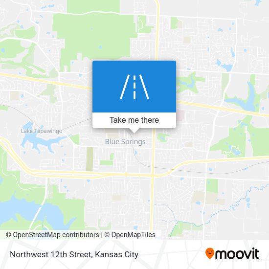 Mapa de Northwest 12th Street