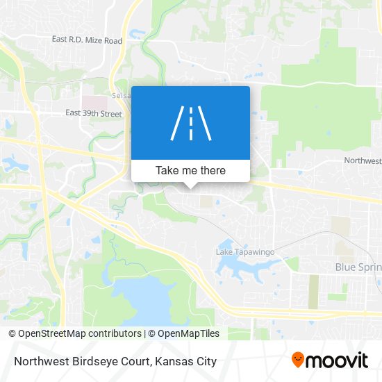 Mapa de Northwest Birdseye Court