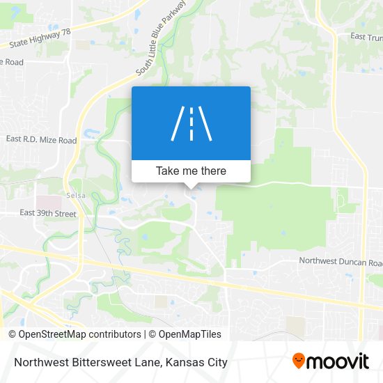 Mapa de Northwest Bittersweet Lane
