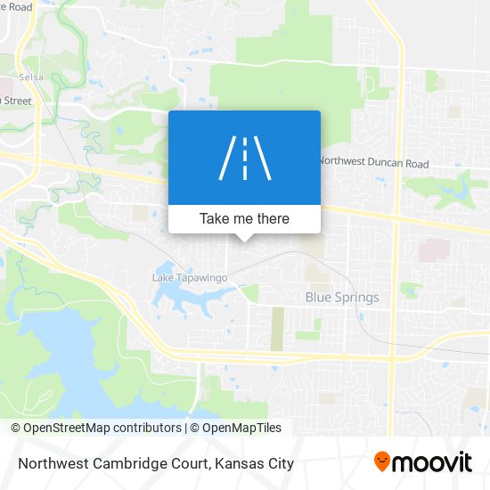 Mapa de Northwest Cambridge Court