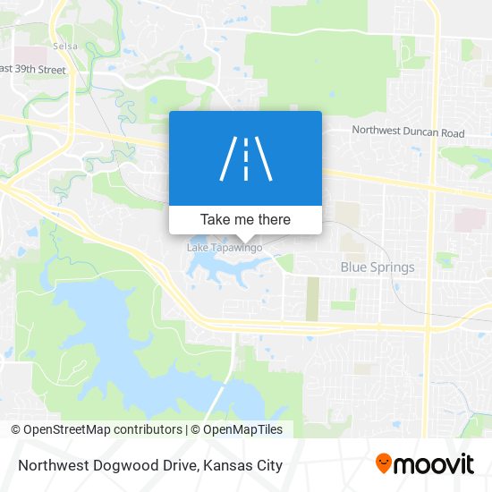 Mapa de Northwest Dogwood Drive