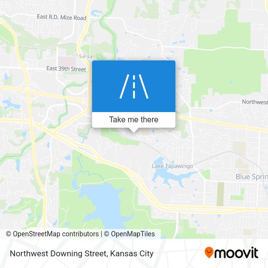 Mapa de Northwest Downing Street