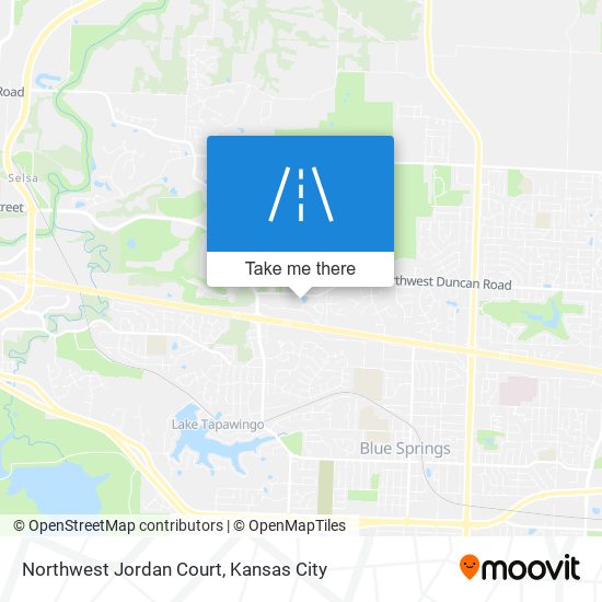 Northwest Jordan Court map