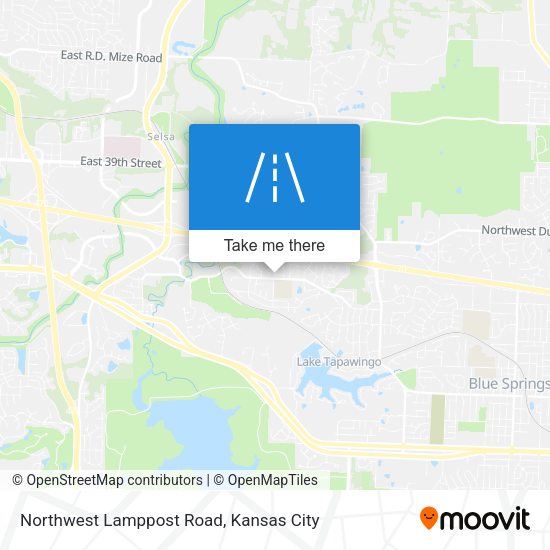 Mapa de Northwest Lamppost Road