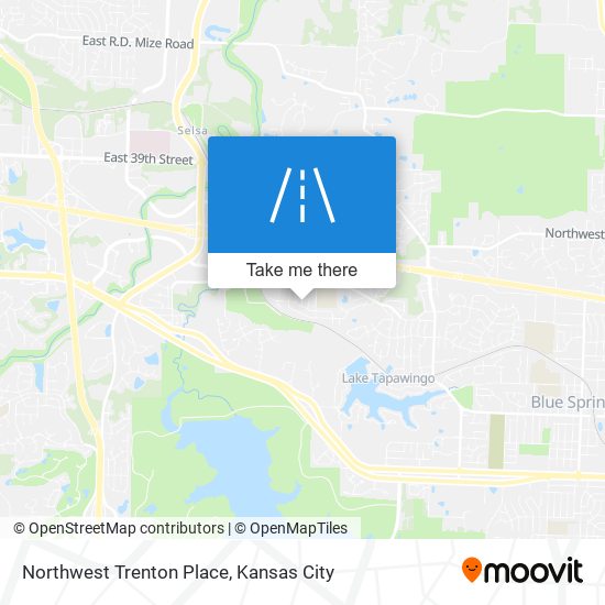 Northwest Trenton Place map