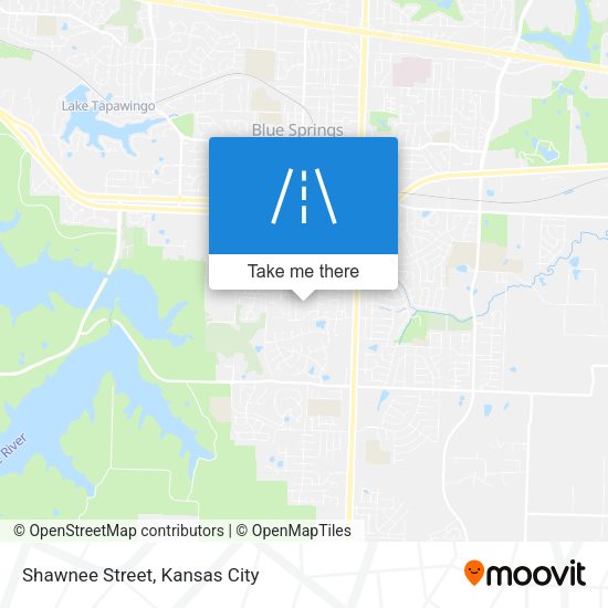 Mapa de Shawnee Street