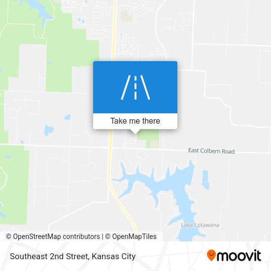 Mapa de Southeast 2nd Street