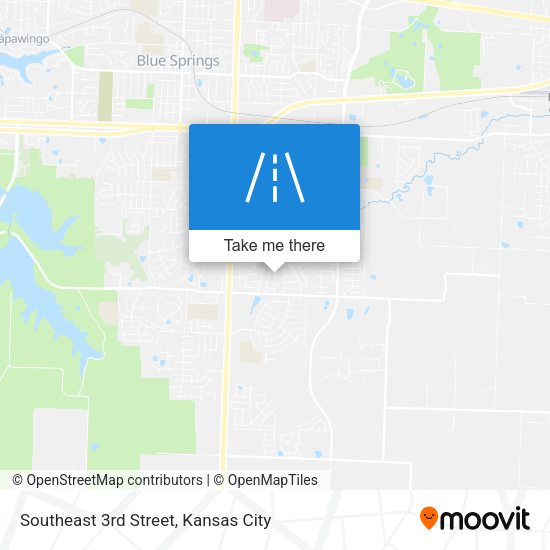 Mapa de Southeast 3rd Street