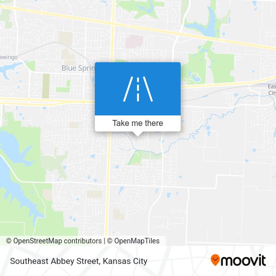 Southeast Abbey Street map