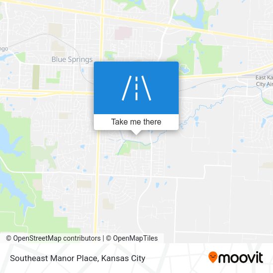 Mapa de Southeast Manor Place