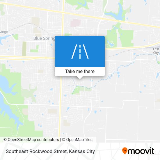 Southeast Rockwood Street map