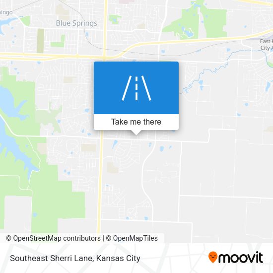 Southeast Sherri Lane map