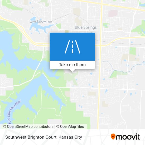 Southwest Brighton Court map