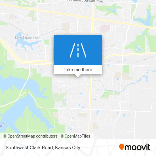 Mapa de Southwest Clark Road