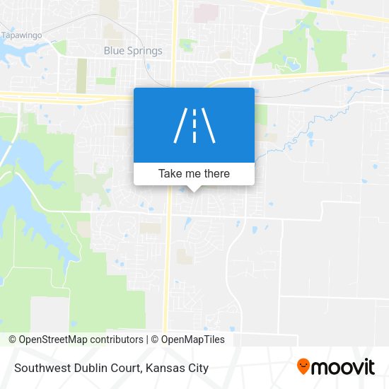 Mapa de Southwest Dublin Court