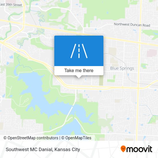 Southwest MC Danial map