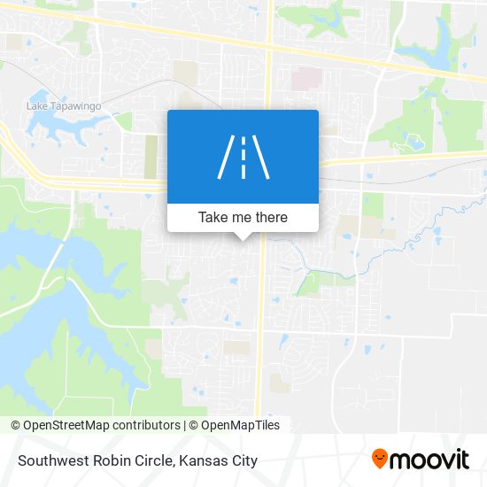 Southwest Robin Circle map