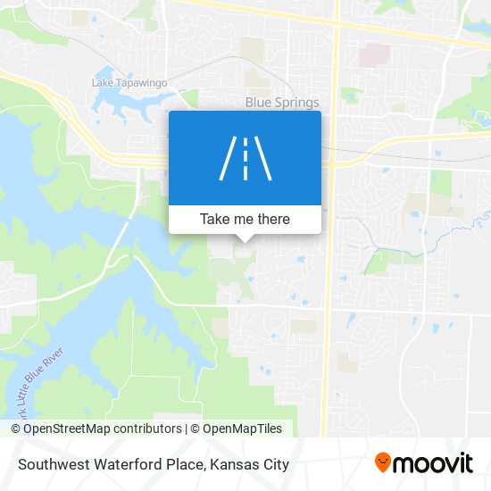 Mapa de Southwest Waterford Place