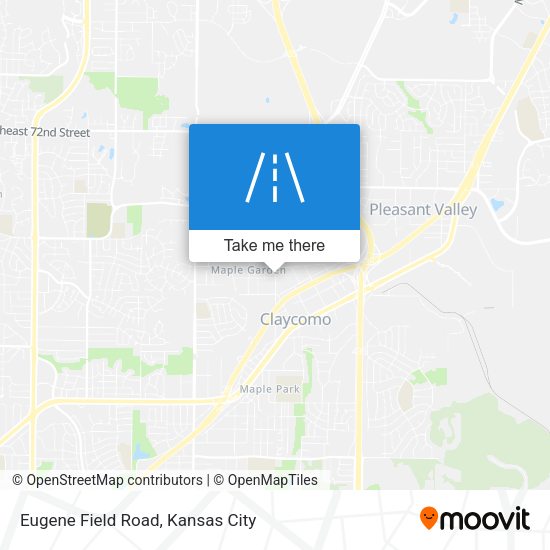 Eugene Field Road map