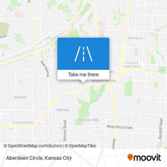 Mapa de Aberdeen Circle