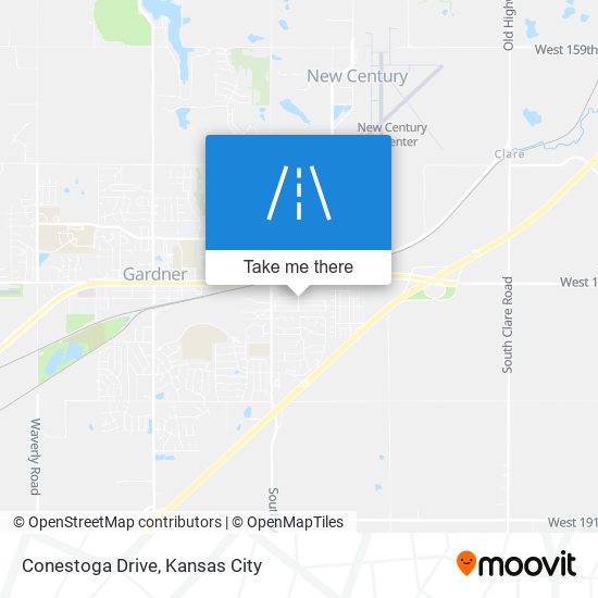 Conestoga Drive map