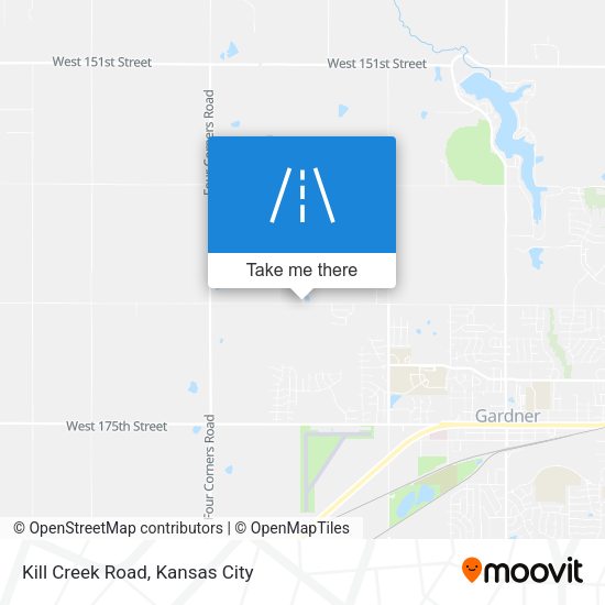 Mapa de Kill Creek Road