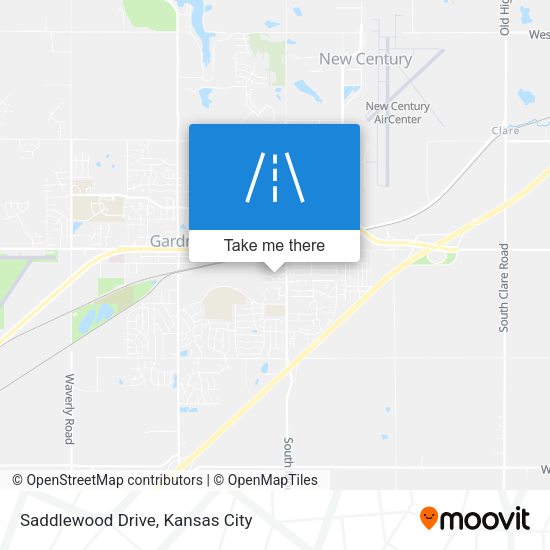 Mapa de Saddlewood Drive