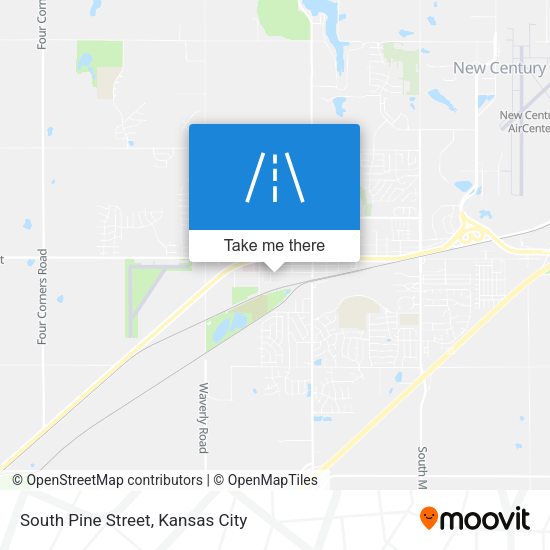 Mapa de South Pine Street