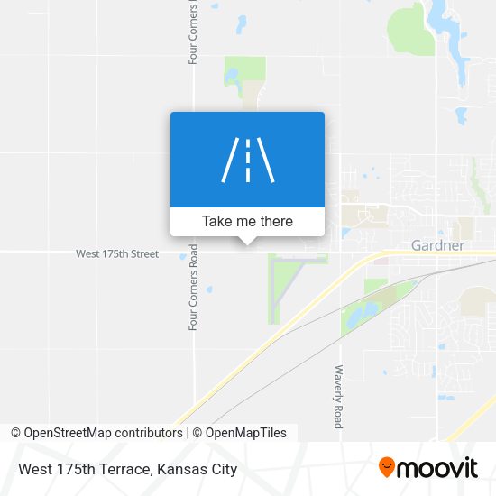 Mapa de West 175th Terrace