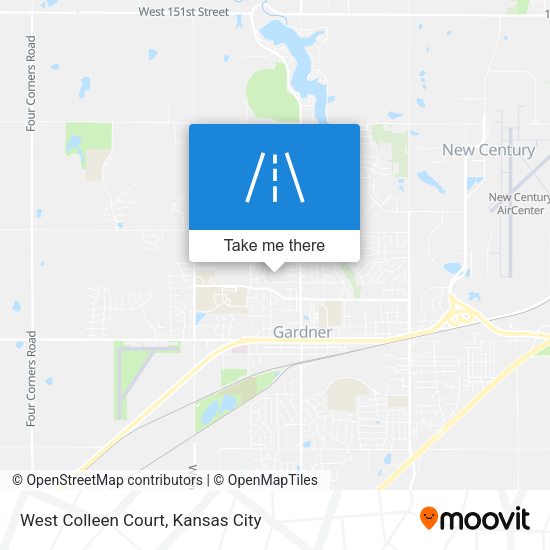 Mapa de West Colleen Court