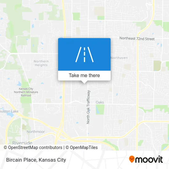 Bircain Place map