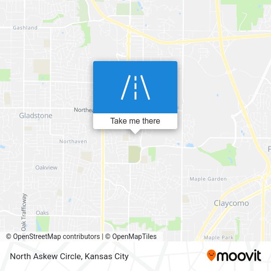 Mapa de North Askew Circle