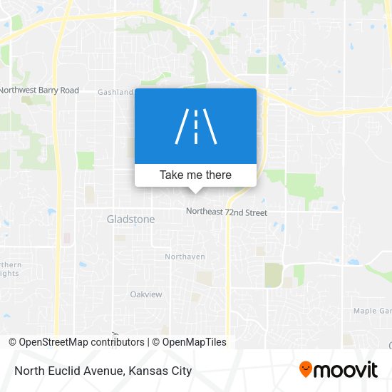 North Euclid Avenue map