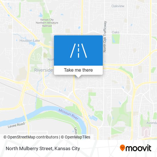 Mapa de North Mulberry Street