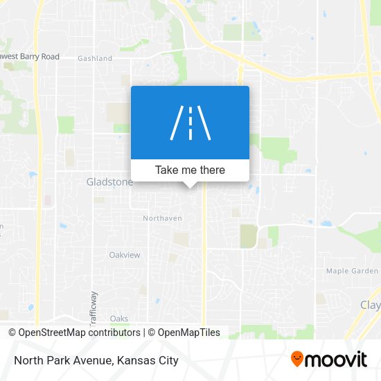 North Park Avenue map