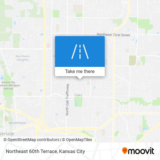 Mapa de Northeast 60th Terrace