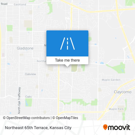 Mapa de Northeast 65th Terrace