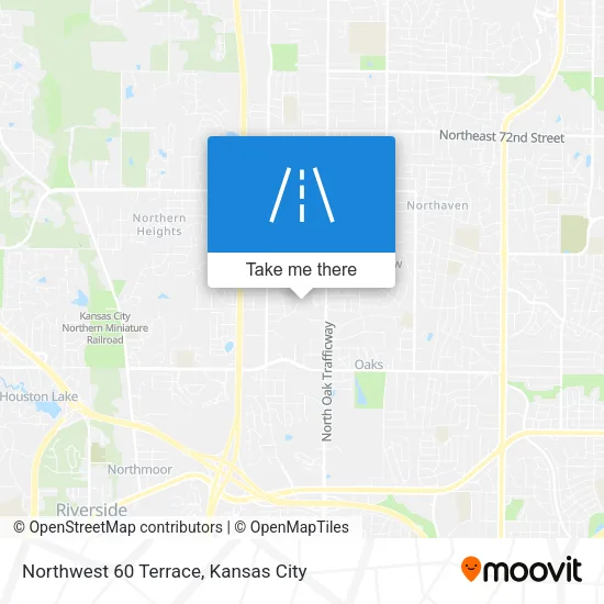 Northwest 60 Terrace map