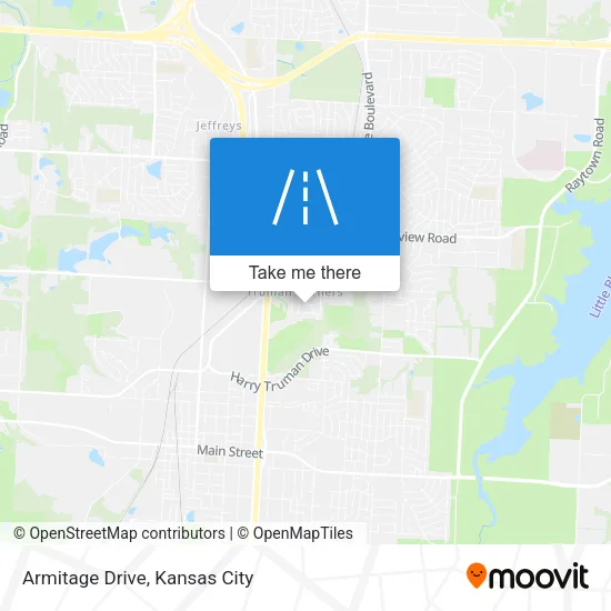 Armitage Drive map