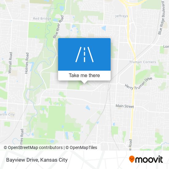 Bayview Drive map