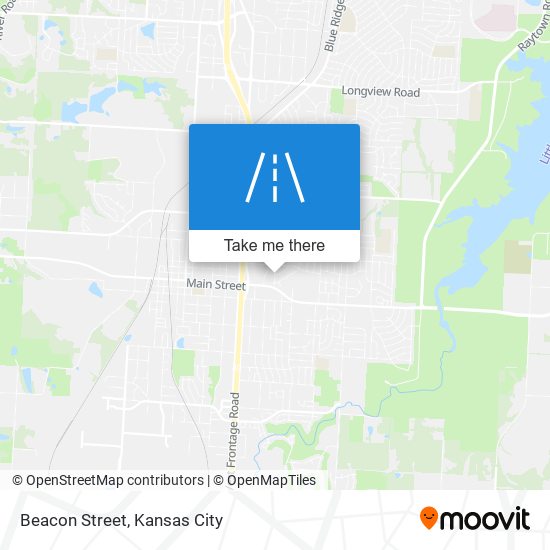 Beacon Street map