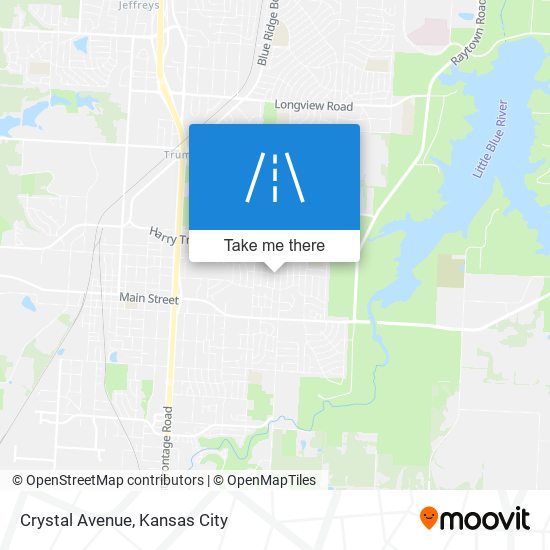 Crystal Avenue map