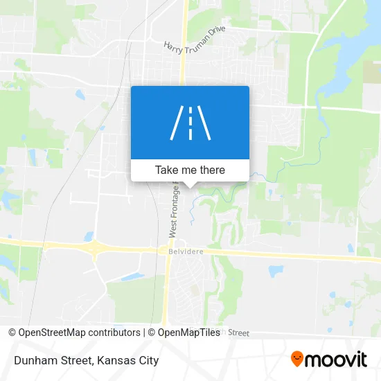 Dunham Street map