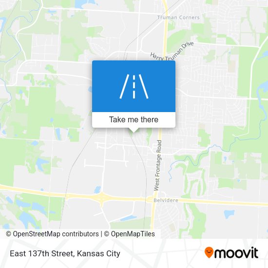 Mapa de East 137th Street